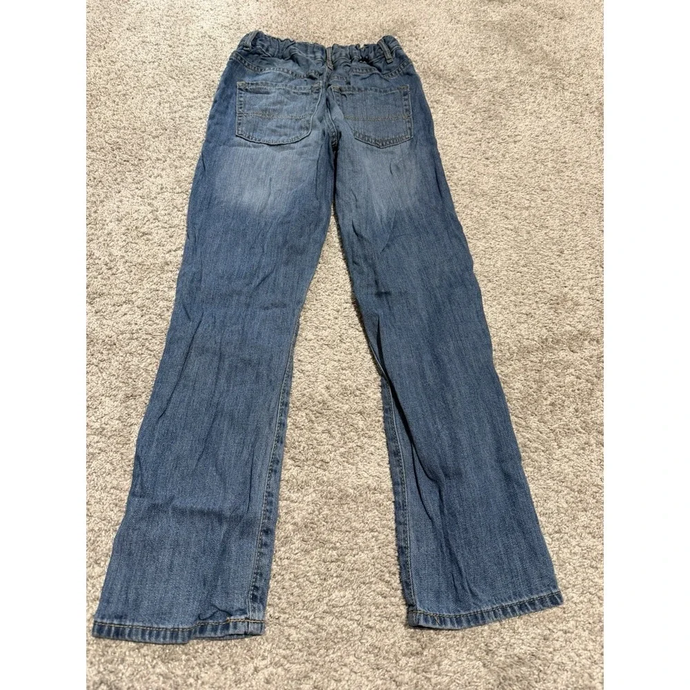 Lot of 2 Youth Boy's Lucky Brand & The Children's Place Blue Denim Jeans Size 10